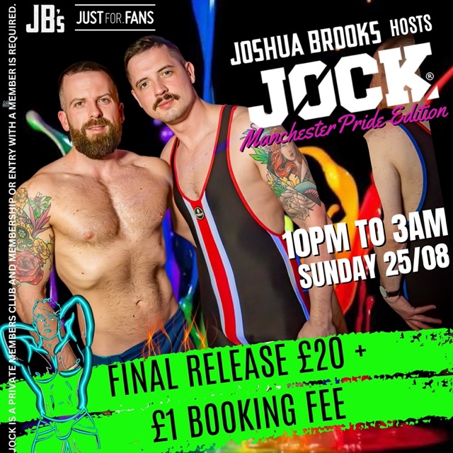 Manchester Pride 2024 - Final Release +£1 booking fee